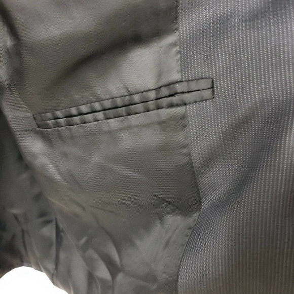 NEW Canali Suit Sports Jacket Pinstripe Three Button 38L US - Picture 7 of 10